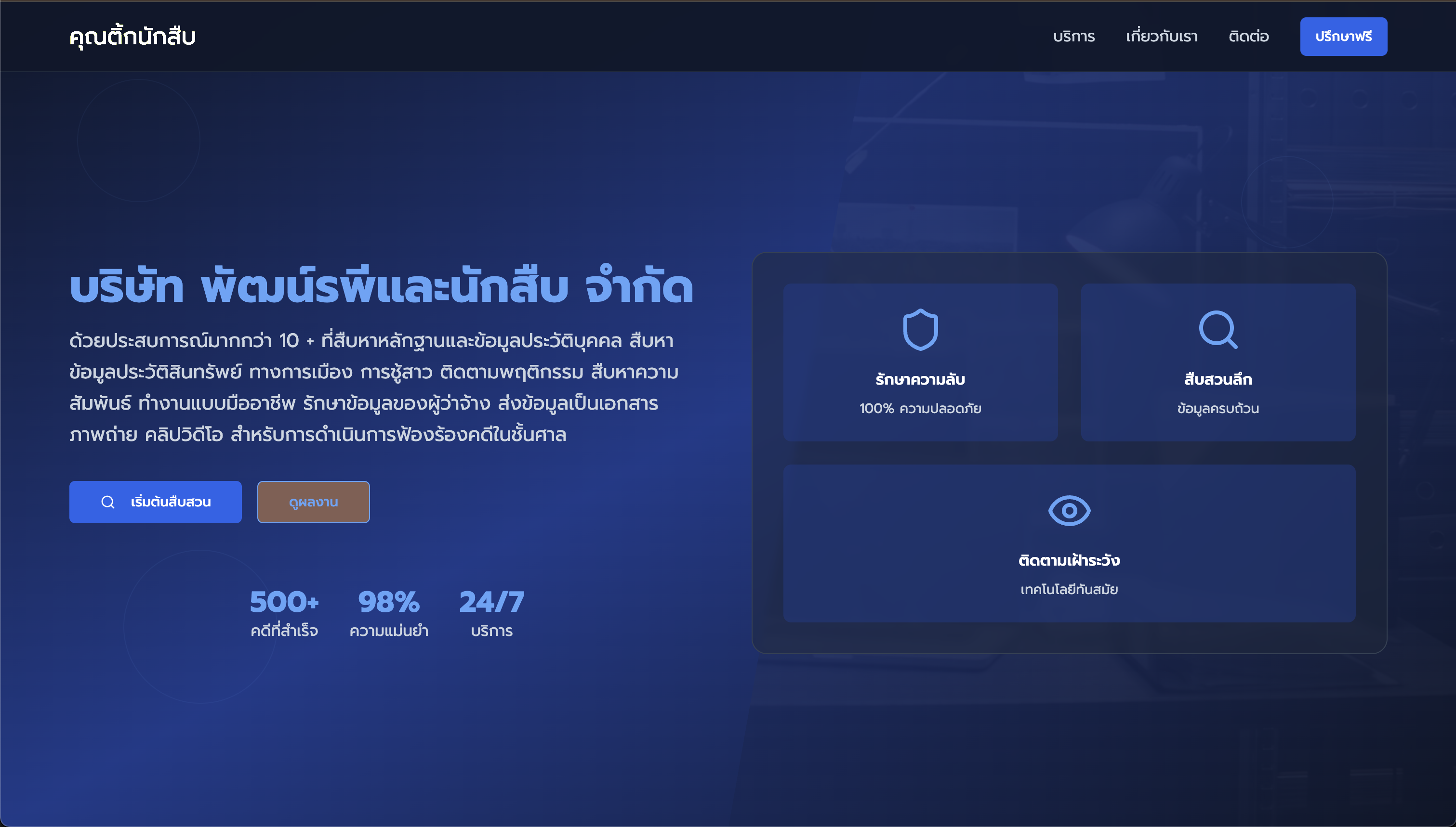 THAILAND DETECTIVE